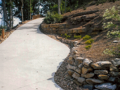 Lake Lot Landscaping