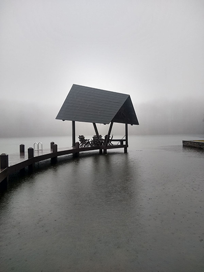 Covered dock