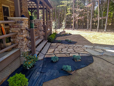 Lake Lot Landscaping