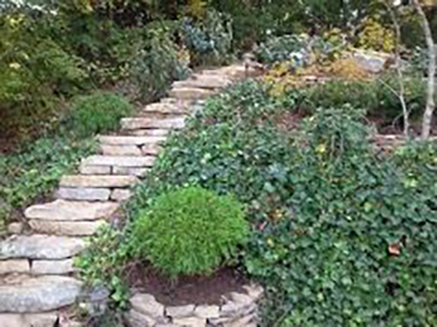 Hardscaping Stone Steps